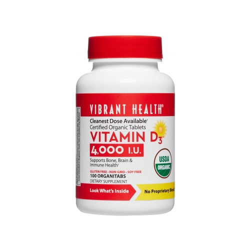 Vibrant Health Vitamin D 4000 IU 